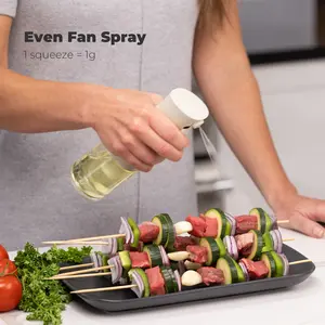 Zuutii Oil Sprayer for Cooking, 170ml Olive Oil Sprayer Mister, Olive Oil Spray Bottle for Salad, BBQ, Continuous Spray with Portion Control, Kitchen Baking, Roasting,Hairstyling,Lemon Yellow