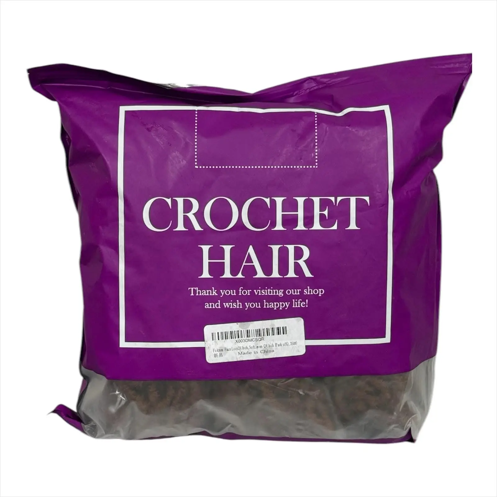 FAUX LOCS 24 inch CROCHET Hair #350 6 Pack