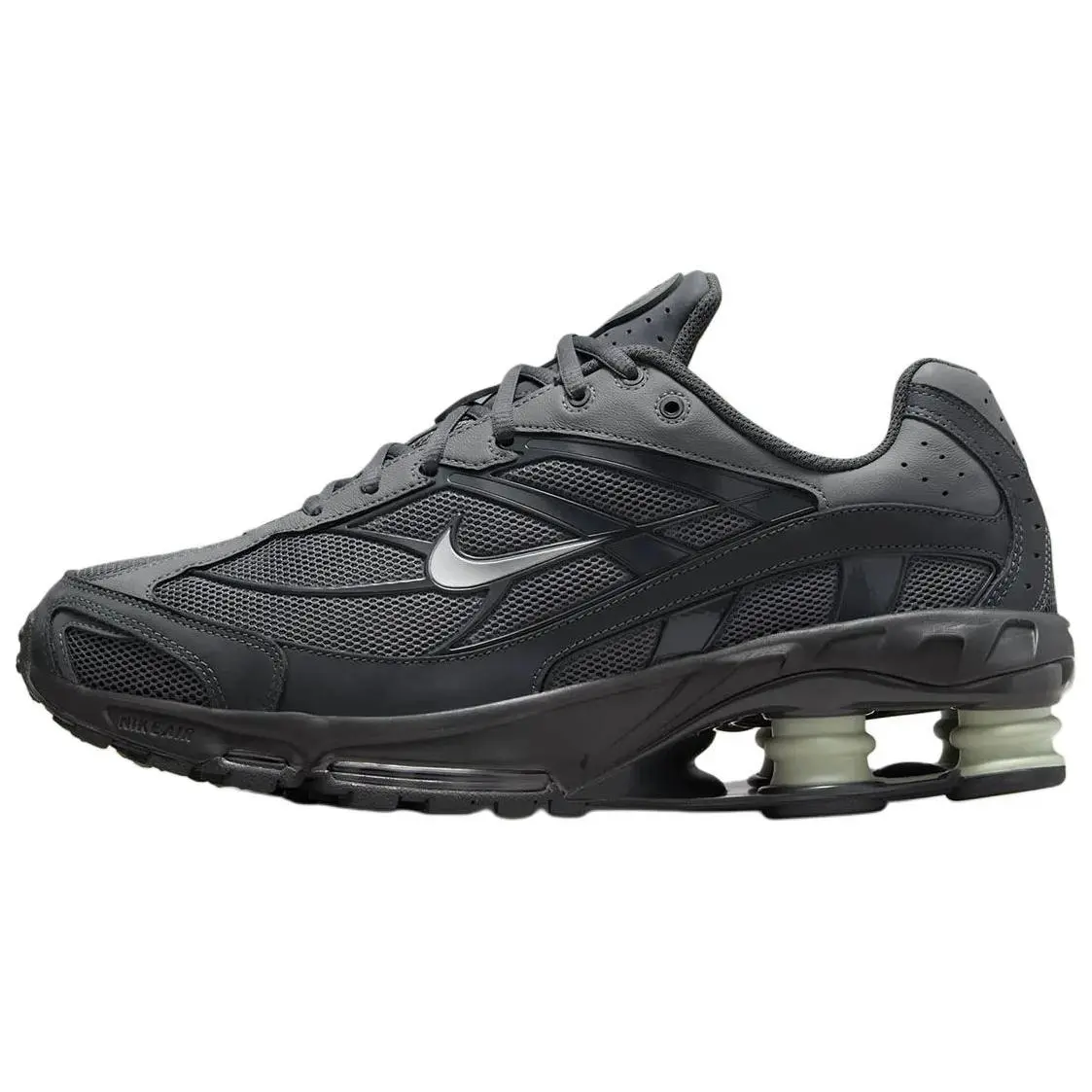Nike Shox Ride 2 Low-Top Running Shoes for Men and Women with Cushioning, Breathability, and Lightweight Design in Black Trending Shoes, House White Official Shoes to Get / Maison Mihara