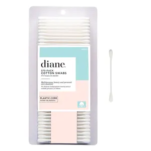 Wooden Cotton Swabs, Soft and Gentle for Sensitive Skin, Ideal for Makeup, Nail Polish Touch-ups, Manicures, Pedicures, Beauty Applications, Personal Care, and Craft Projects (375 Count)