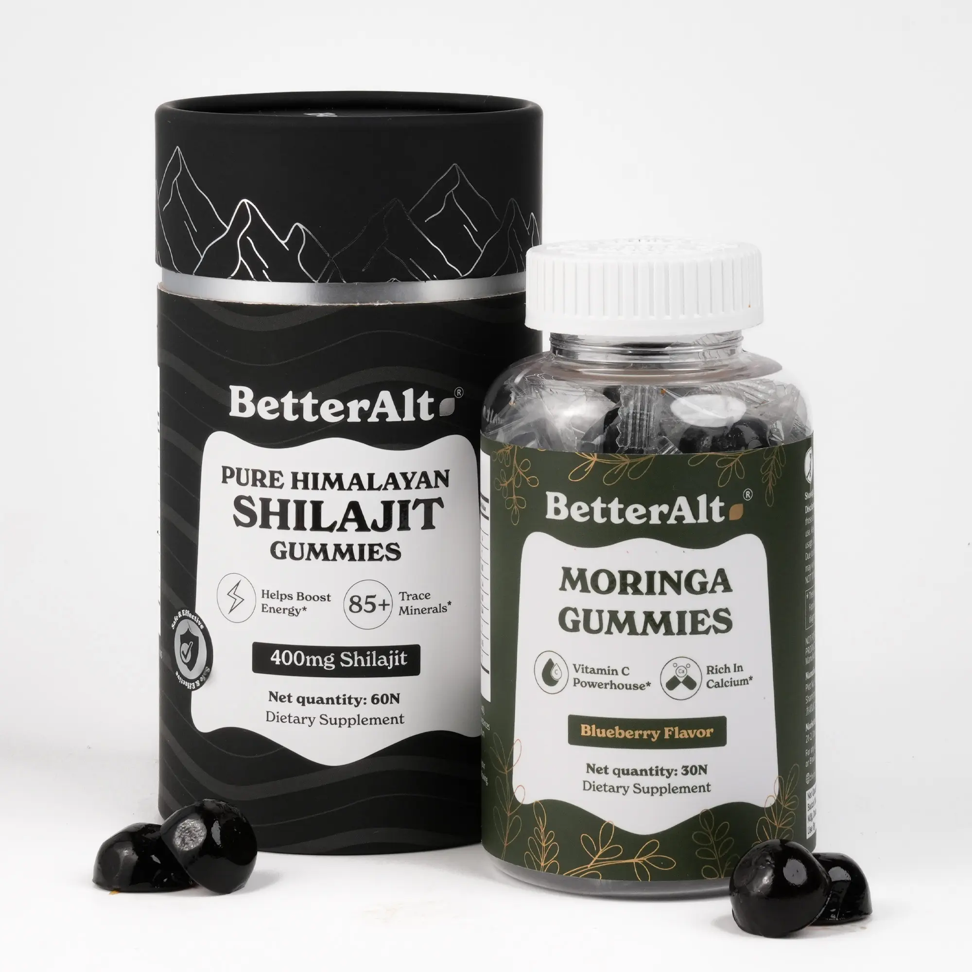 Shilajit + Moringa Gummies