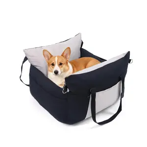 LFC PETS Washable Dog Car Seat, Safe & Comfortable Booster Seat For Small/Medium Dogs