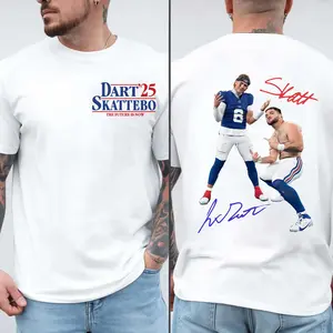 Dart Skat3eb0 '25 The Future Is Now Shirt, Jax.s0n Daart Cam Skat3b0 Shirt, Giantt T-Shirt, Unisex Tee Classic Fit 100% Cotton Top T-Shirt, Gameday Football Gift