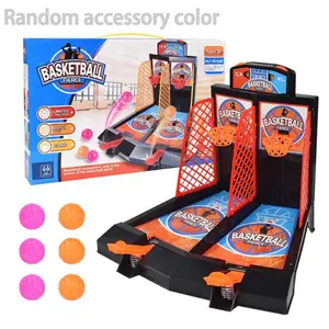 Basketball Catapult Toy, 1 Set Tabletop Shooting and Ejection Toy, Sports Toy for Kids, Portable Basketball Hoop