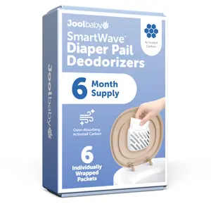 Jool Baby SmartWave Touch-Free Diaper Pail Deodorizer Refills (6 Pack)