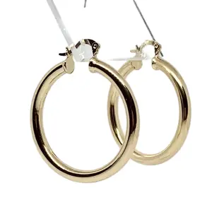 Hoops Earrings Hoops Gold Filled Jewelry Arretes Pantallas de oro Argollas
