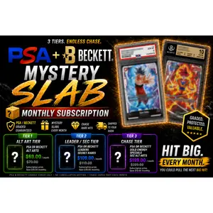 PSA & Beckett 10 Slab Club - Tier 2 (Dragon Ball Fusion World Monthly Subscription)