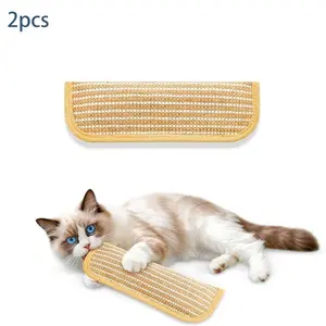 Catnip Pillow Toy Kickers, 2 Pack Interactive Catnip Toys with Organic 8000mg Herbal Blend for Indoor Scratching, Chewing & Teething, Fun for Kittens and Adult Cats