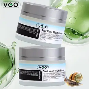 VGO Snail Mucin 92% Moisturizer | Deep Hydration, Skin Repair & Oil Control | Lightweight Daily Cream for Dry, Sensitive & Oily-Prone Skin
