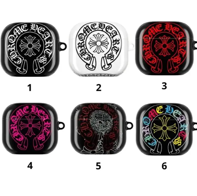 [Gothic Cross Style] Vintage Gothic Cross AirPods Case for AirPods Pro 3/2/1 & AirPods 4/3/2/1, Soft TPU Shockproof Protective Cover, Wireless Charging Compatible, Christian Aesthetic Gift