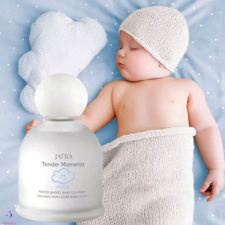 Jafra tender moments nube unisex 3.3 fl oz glass bottle and new