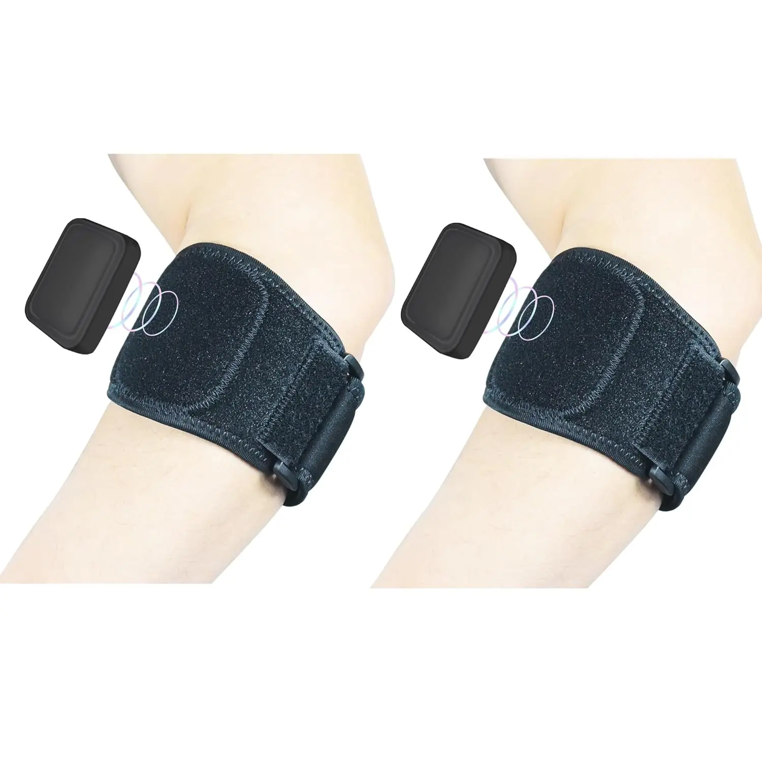 Pad,Tennis Elbow Braces (1 Pair) for Tendonitis and Tennis Elbow Pad Guard,Golfers Elbow Forearm Brace Straps for Men and Women,Neoprene Wraps Support Band Relief, baseball Lacrosse Arm Pads