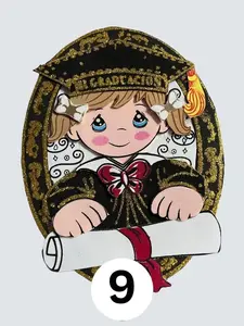 Foam figure decoration (12 pack) #9