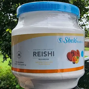 Shelo Nabel Hongo Reishi Ganoderma Lucidum Bebida Gluten Free Adult Peach Flavor Dietary Supplement 15.87 oz