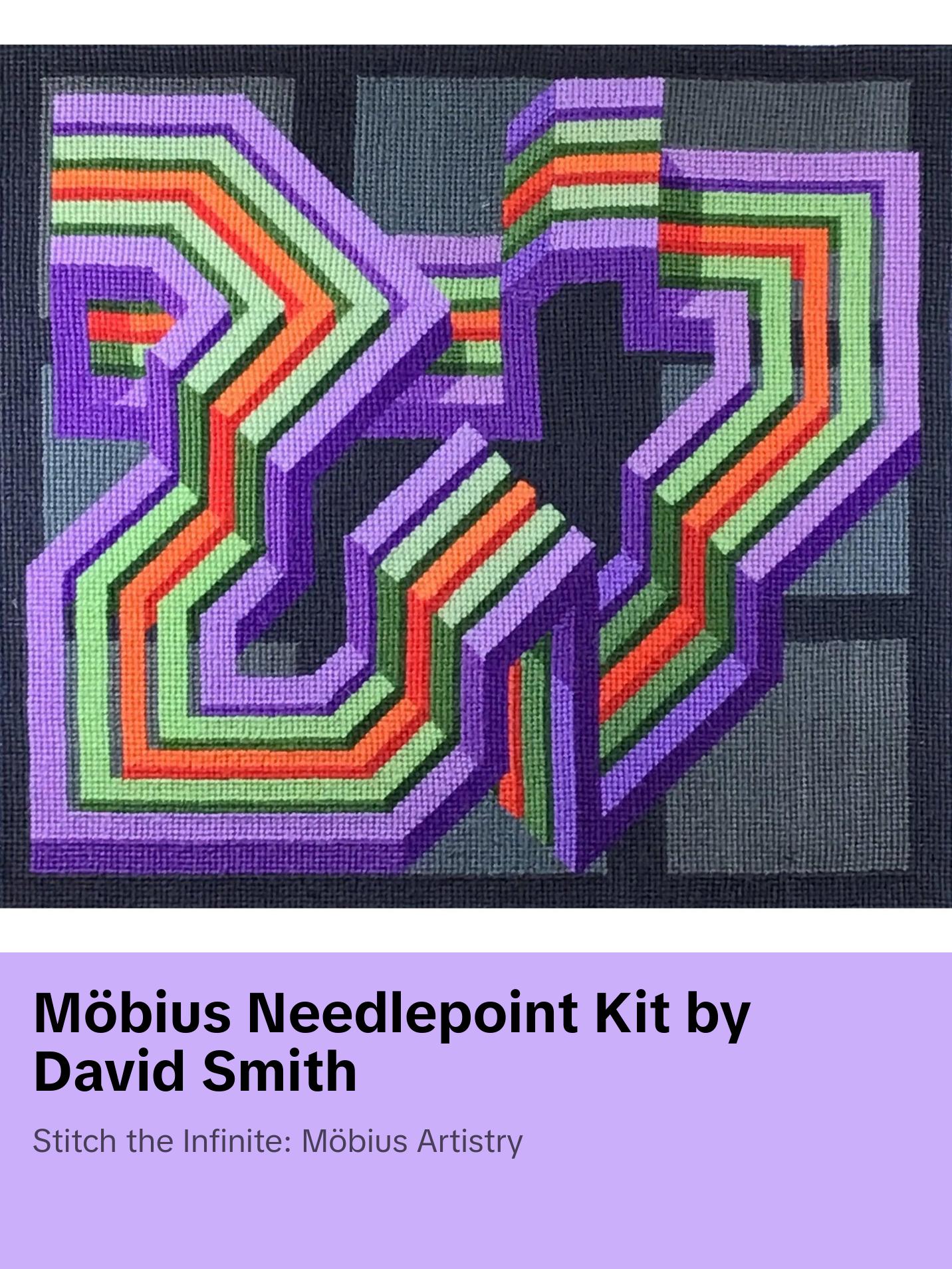 Möbius - Appletons Needlepoint Kit - by David Smith