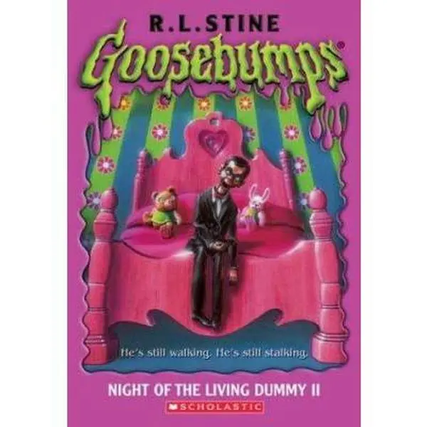 Used Fiction Books - Goosebumps #31: Night of the Living Dummy II by R. L. Stine (Mass Market Paperback, English Language)