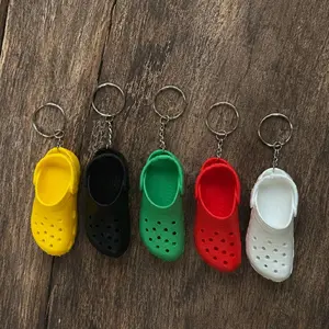 Mini Croc Keychain | 3D Printed Shoe Keychain | Cute Bag Charm | Backpack Accessory | Custom Color Keychain