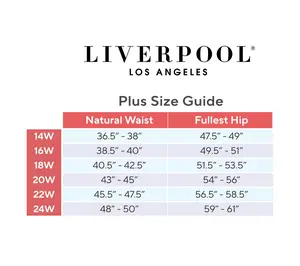 Liverpool Los Angeles Gia Glider Pull-On Seamed Jeans- Wyoming