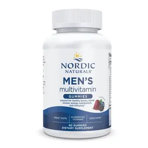 Nordic Naturals Men's Multivitamin Gummies, Mixed Berry - 60 Gummies