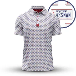 [SHIP FROM US] Funny ASSMAN Golf Polo – Meme Golf Shirt for Men, Casual Weekend Golf Outfit, Novelty Golfer Gift