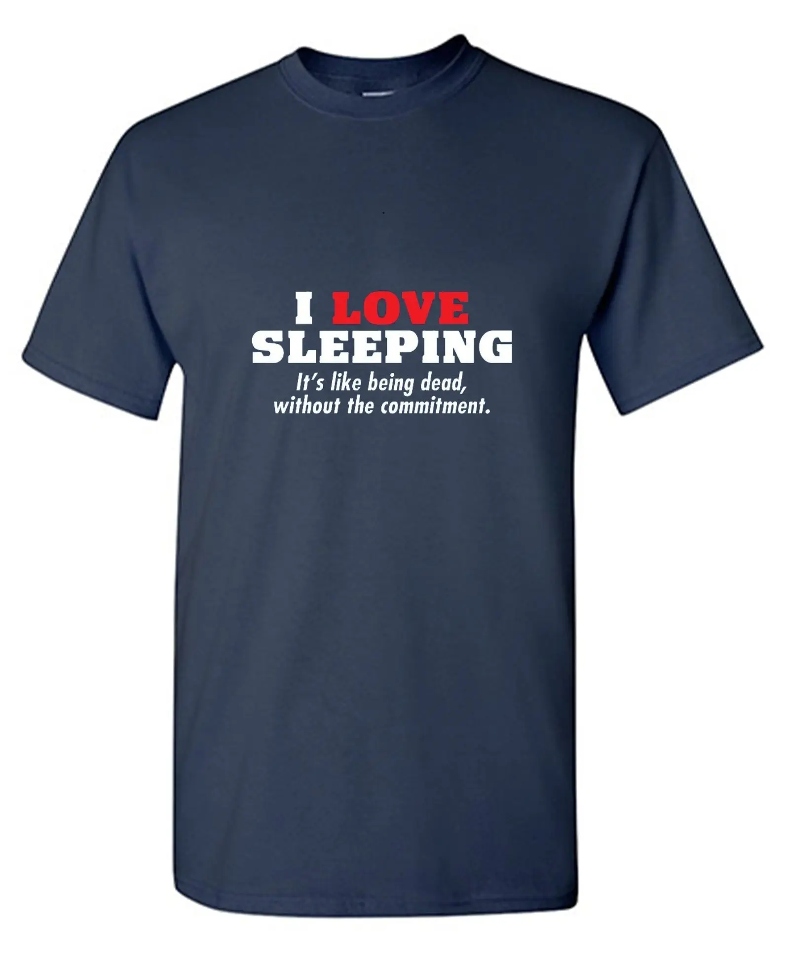 I Love Sleeping It's Like Being Dead Without The Commitment T-Shirt - Youth
