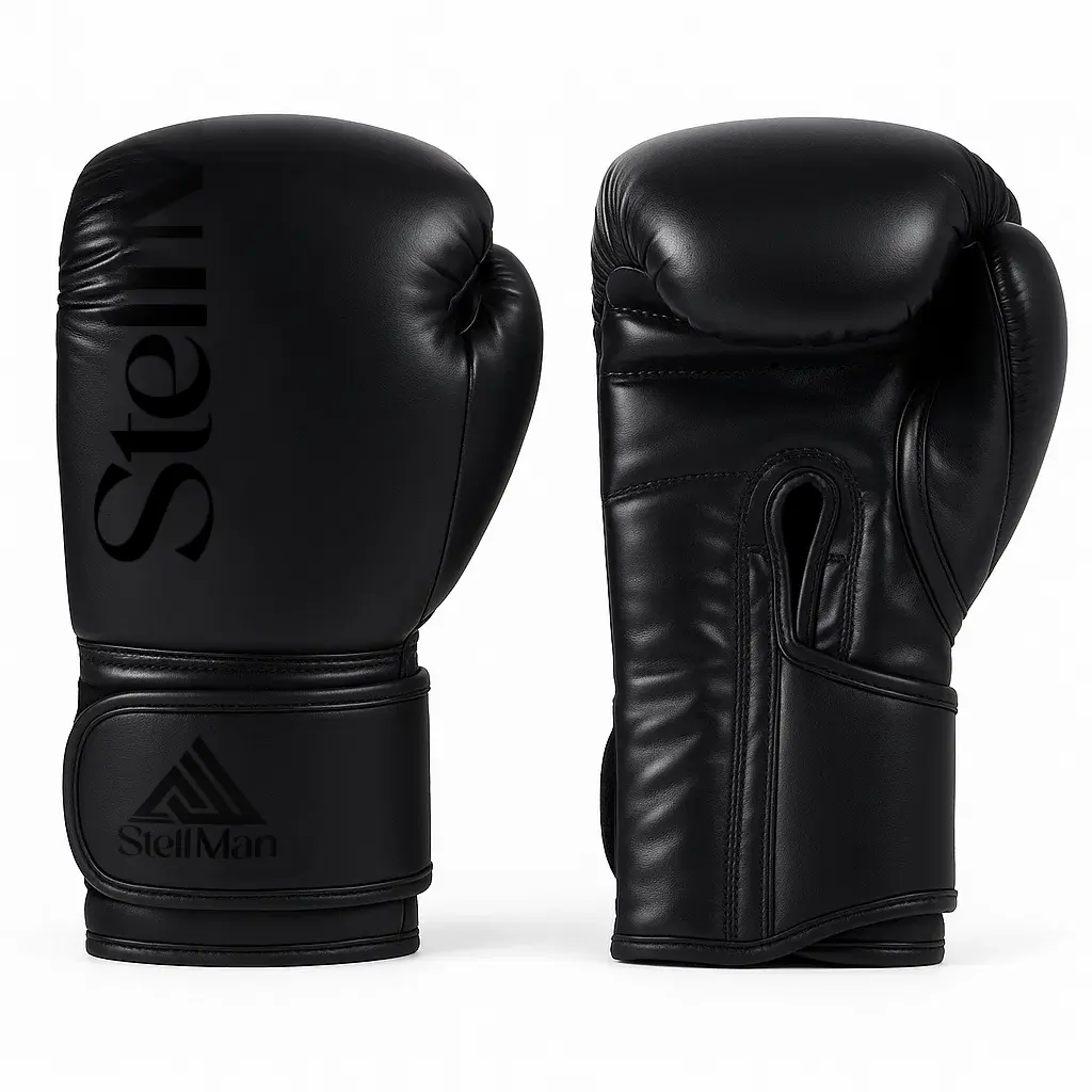 Stellman 2.0 Huge Boxing Gloves - Black, Boxing Equipment