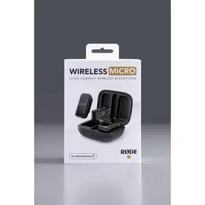 Rode Wireless Micro Ultra-Compact Microphone with USB-C Rode Wireless Micro Ultra-Compact Microphone with USB-C