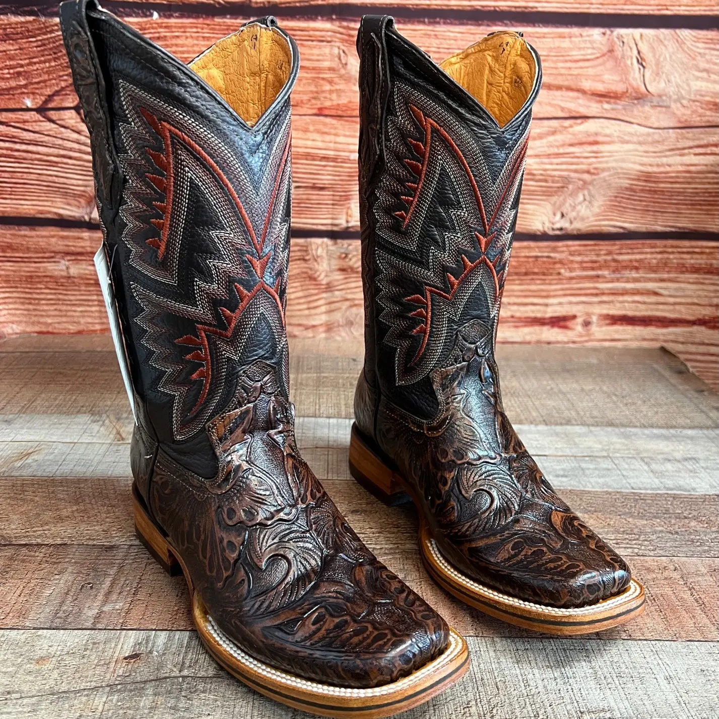Women's Handmade Genuine Cow Leather Western Cowgirl Boots Est. 920 Cincelada