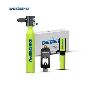 DEDEPU Summer Exclusive S3000-A 0.5L Snorkeling Set Rebreather Scuba Diving Adapter with Bag & Box