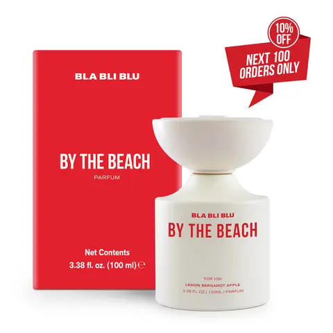 Bla Bli Blu By The Beach Men's Perfume, 100ml Long-Lasting Fragrance - Superior to EDP, EDT & EDC - with Lemon, Bergamot & Apple Notes