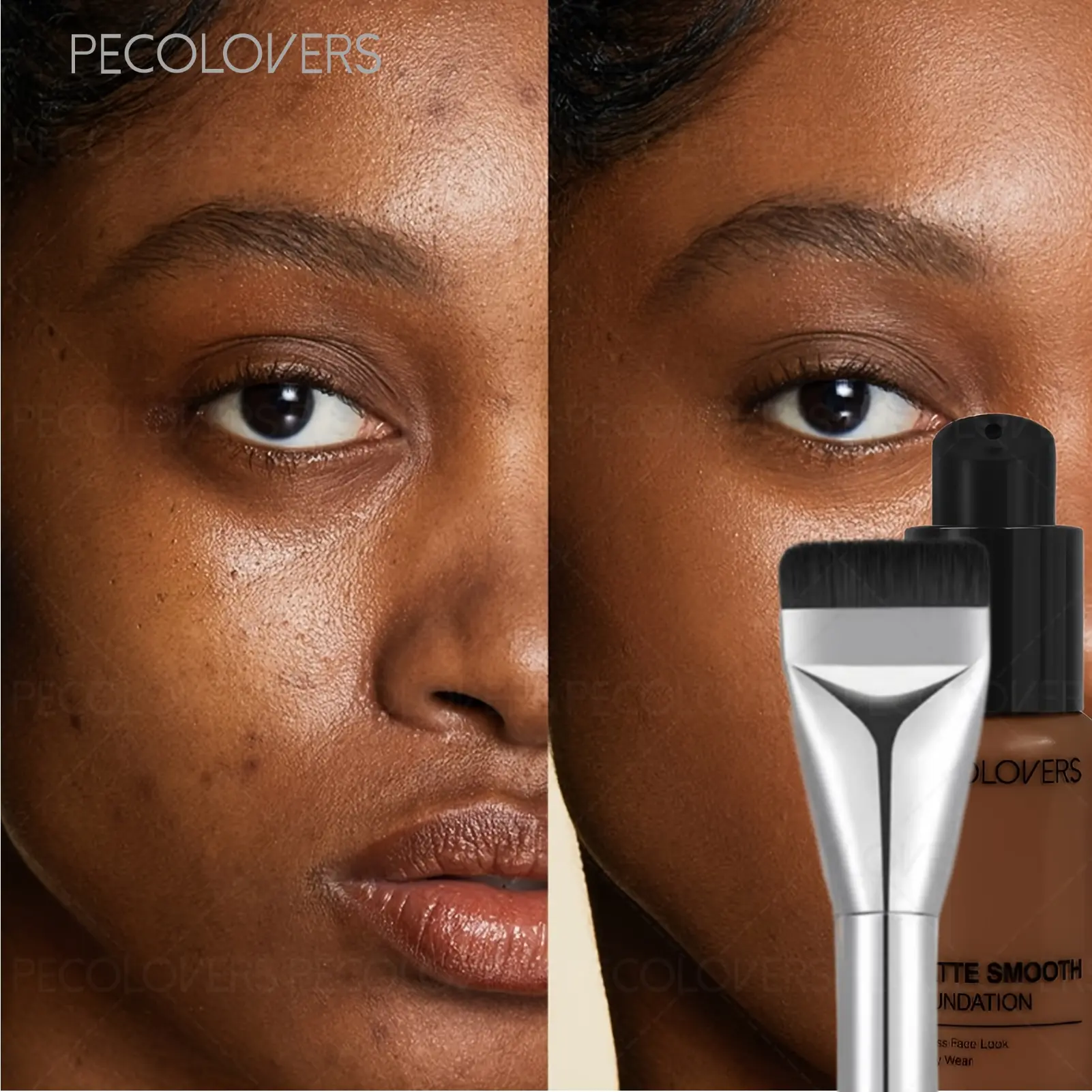 1PC Smudged Foundation Cream Multiple Colors Waterproof Covering Concealer Long Lasting Liquid Shadows Korean Cosmetics Hydrating Foundation
