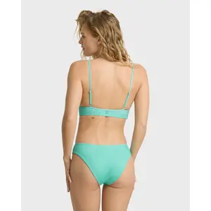 Babe Alert Bondi Reversible Bikini Bottoms - Agave