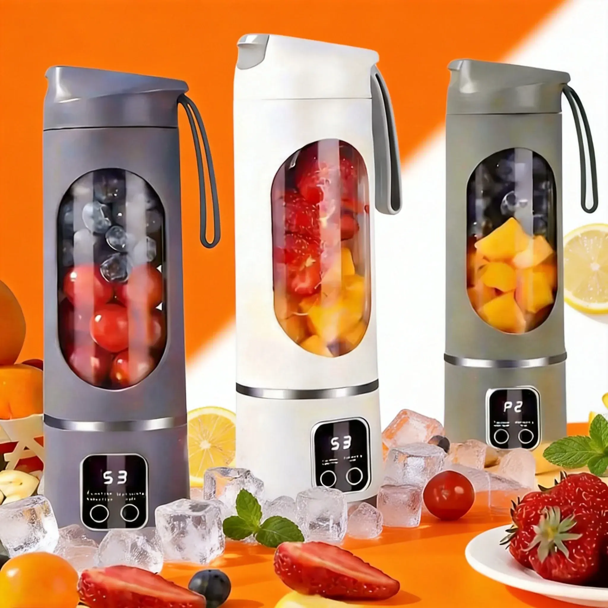 Portable Digital Multimode Juicer Blender – with Smart LED Display, Diet-Friendly and Leak-Proof Design, Ideal for Smoothies, Juices, Shakes & Healthy Lifestyle