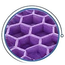 Gel cushion, cooling cushion (extra large and thickened), breathable honeycomb design to absorb pressure points, gel cushion for office chairs, home and car seat cushion, wheelchair cushion