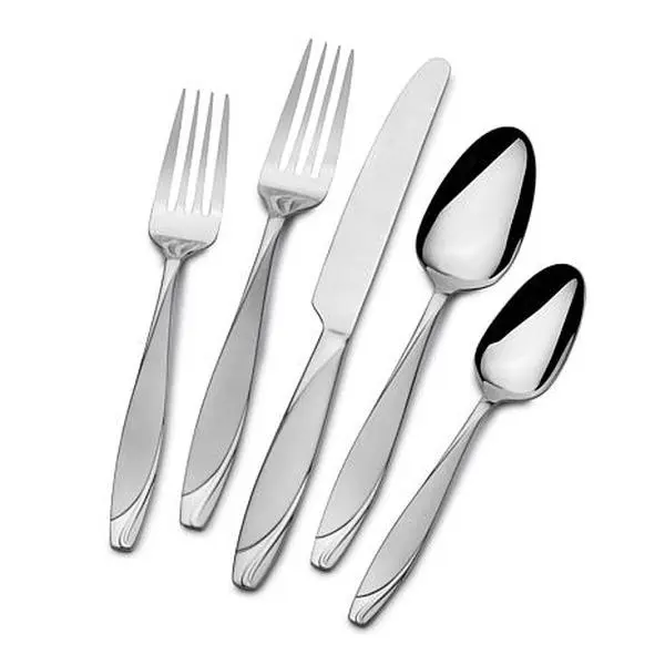 Mikasa Gourmet Basics Lunea Frost Flatware Set - 20 pieces