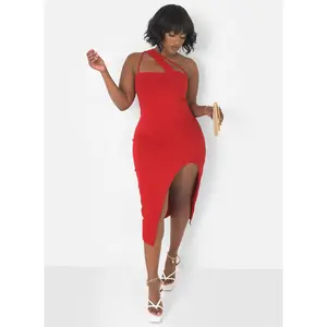 Get In Caged Bodycon Midi Dress