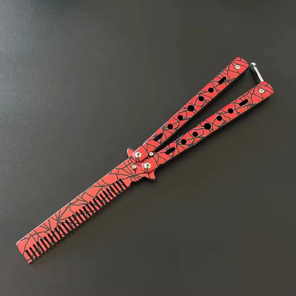 FLYCOMB Comb Y-ILD Spyder for Detangling & Styling Hair, Professional Smooth Finish & Frizz Control for All Hair Types