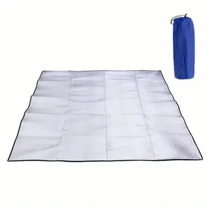 Ultralight Waterproof Camping Mat Ourdoor Blanket Beach Mattress Sleeping Pad Aluminum Foil EVA Foam Mat Tent Sleeping Mattress Outdoor Picnic Blanket