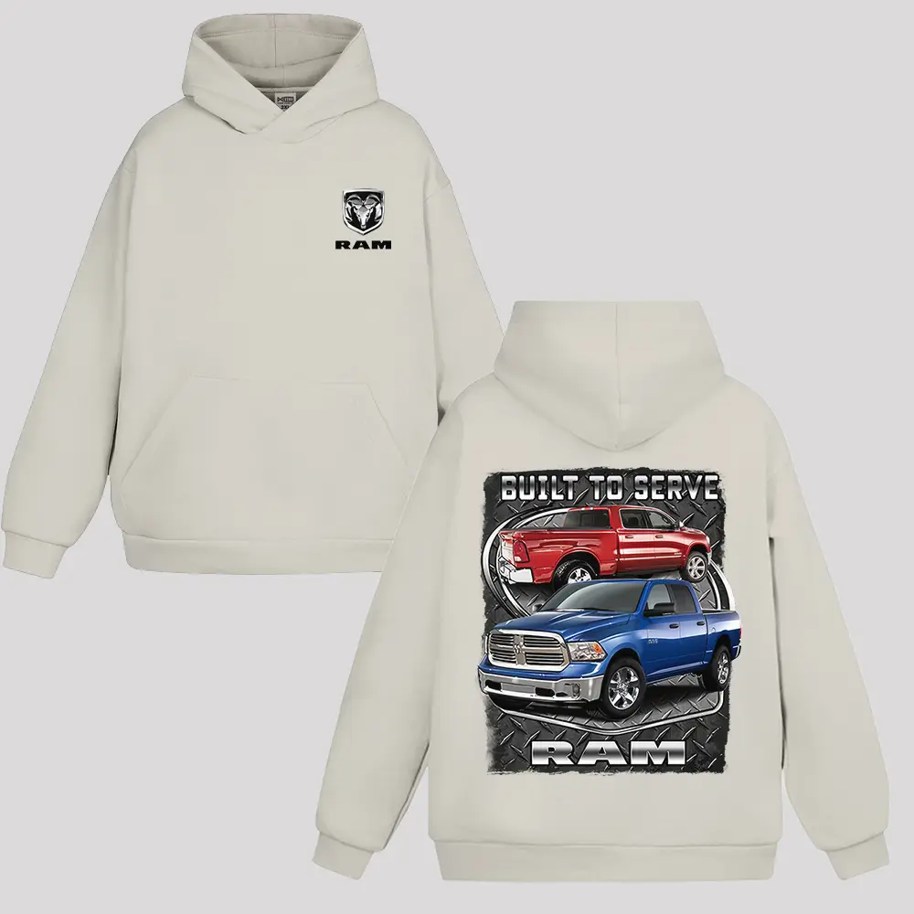 RAM Trucks HEMI Hoodie Dodge RAM 1500 American Truck Mens Sweatshirt Hoodie
