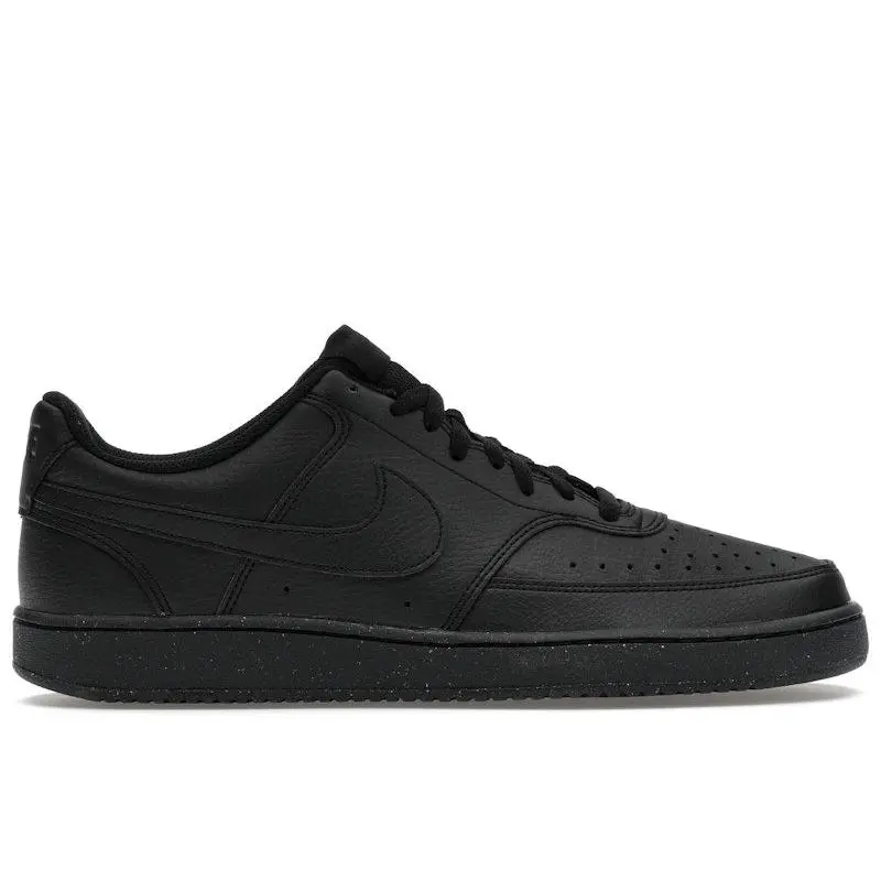 Nike Men's Court Vision Low Next Nature Triple Black, from StockX
