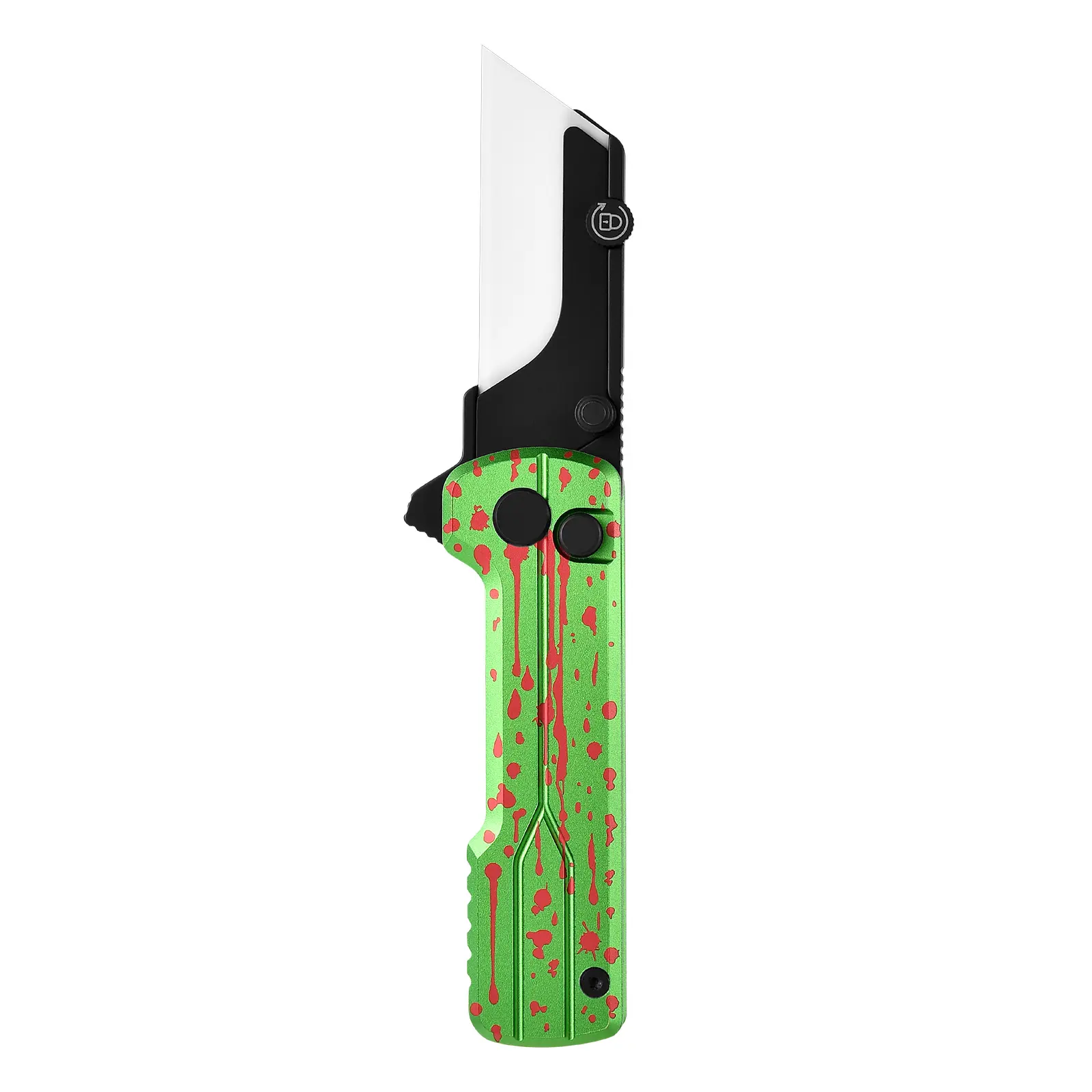 OKNIFE U1 Ultra Folding Utility Knife - Titanium Screw-Secured Ceramic Blade, Button Lock, 145.8mm, 3.25oz/92g, 3.62in Pocket Fit EDC Multitool for Men, Summer Essentials, Tools & Hardware Accessories, Knives