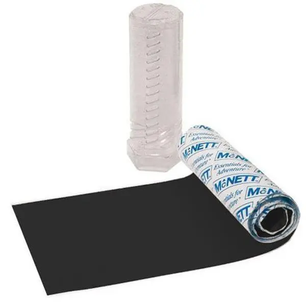 Gear Aid Tenacious Tape - 3"x20" Black No-Sew Peel and Stick Repair Tape with Strong Adhesive, Quick Fix for Camping Adults, Outdoor Users