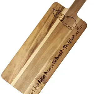 Acacia Wood, Charcuterie Board, The Grinch, Kitchen, Chopping, Gourmet grazing board, Artisan platter, Corporate gifting, Gifting, Event planning,