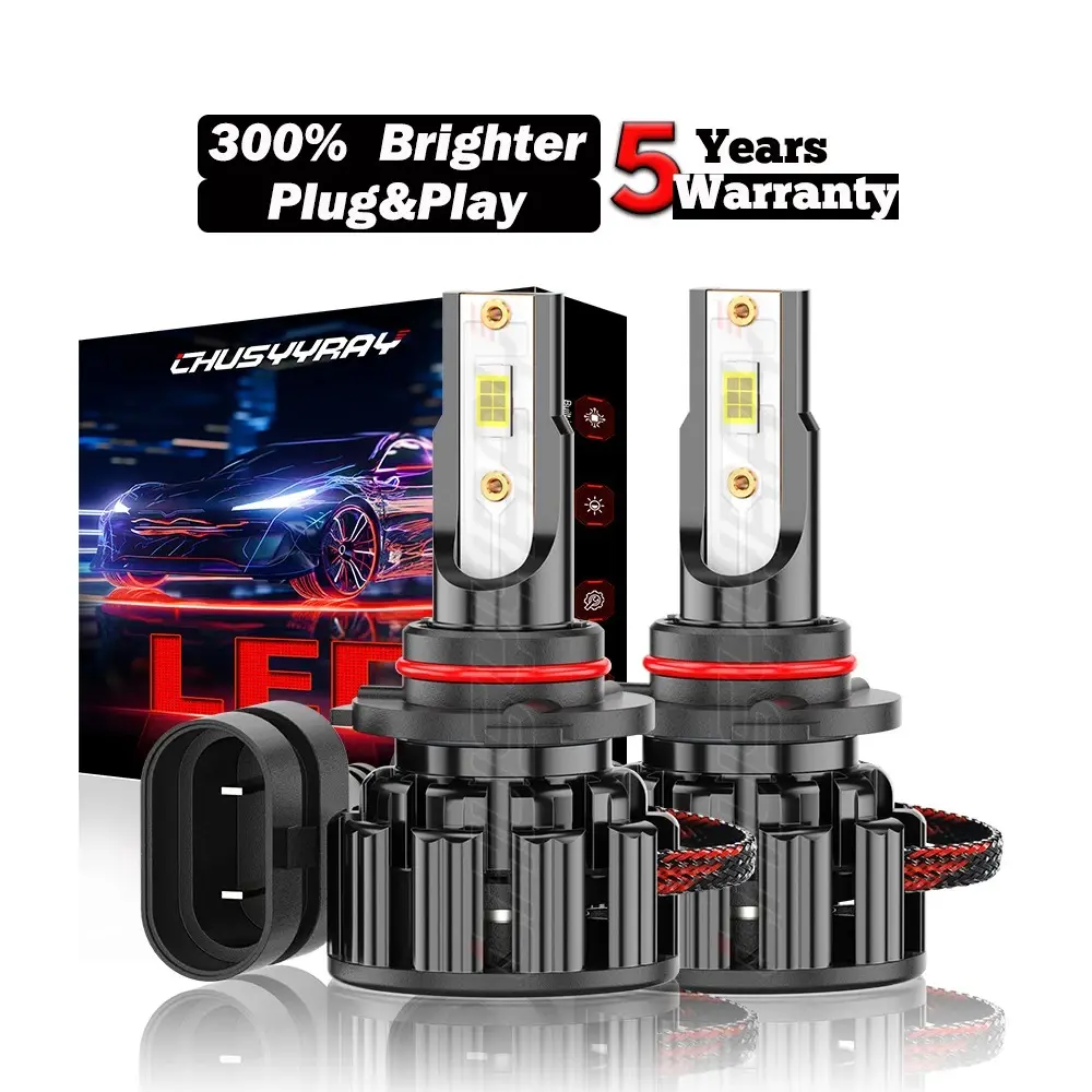 Para For Scion TC 2014 2015 2016 2x 9012 6000K LED Kit de faros de luz alta/baja Led Headlight Led Car Lights