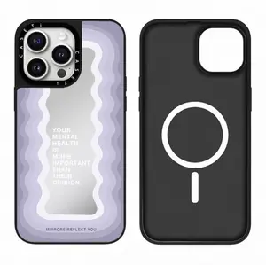 Purple Wavy Magsafe Case