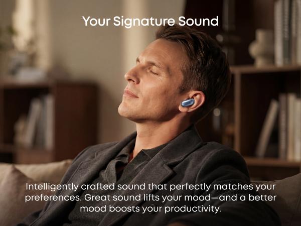 soundcore Liberty 5 Pro by Anker True Wireless Earbuds - Guinness World Records-Certified Call Quality, ANKER Thus AI Chip, Active Noise Cancelling (ANC Headphone), In-Ear Bluetooth Earbuds, Crystal-Clear Calls for Noisy Environments