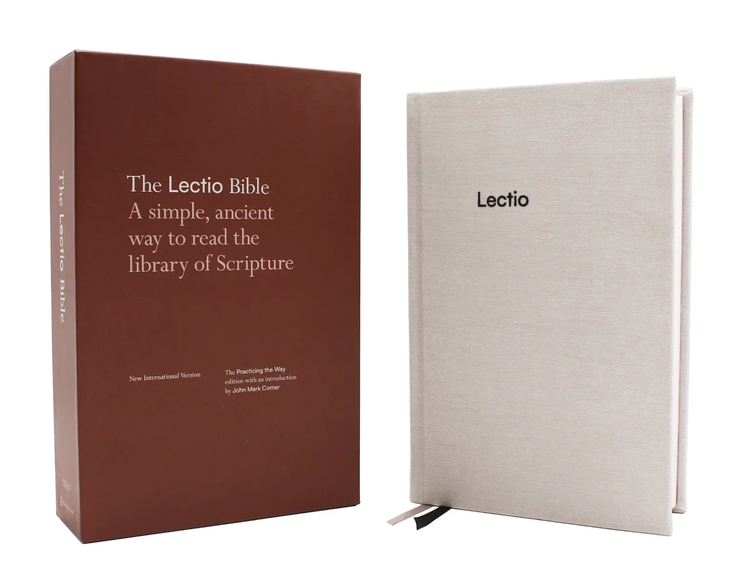 NIV Lectio Bible: A simple, ancient way to read the library of Scripture, Cloth over Board: The Practicing the Way edition with an introduction by John Mark Comer