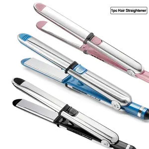 Hair Straightener, 1 Count 2 in 1 Hair Straightening Iron, Professional Hair Styling Tool for Home & Salon Use, Adjustable Hair Straightener