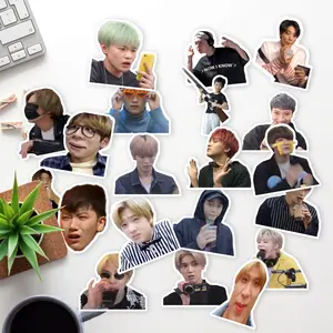 Stickers Pack 20 Pcs Nct Water Bumper Meme Laptop Bike Skateboard Haechan Guitar Car Waterproof Colorful Vinyl Luggage Aesthetic Bottle