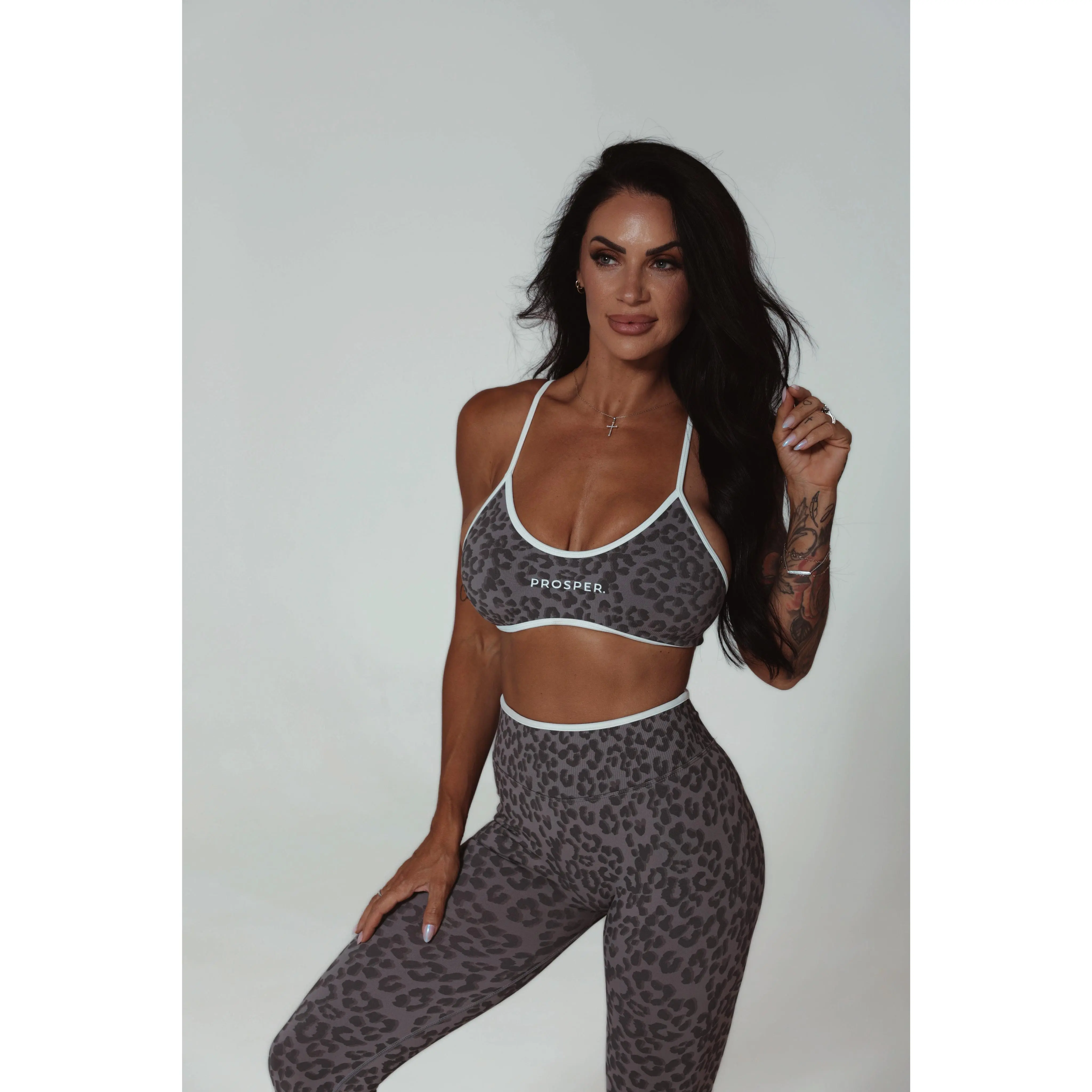 RARE BREED BRA: GRAY